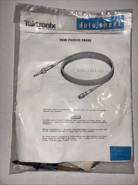 Tektronix 010-6101-03 P6101-03 1x Miniature Passive Probe Original Sealed Accessories&data