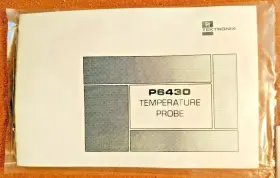 Tektronix 010-6430-00 Temperature Probe P6430 New Old Stock Sealed In Original Package Tektronix 010-6430-00 Temperature Probe P6430 New Old Stock Sealed In Original Package