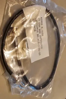 Tektronix 012-0104-00 Bnc To 50 Ohm - 10in Length In Oem Sealed Bag Tektronix 012-0104-00 Bnc To 50 Ohm - 10in Length In Oem Sealed Bag