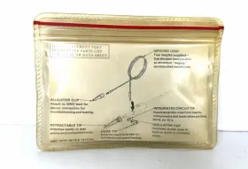 Tektronix 062-1675-00 Probe Tip Ground Lead Retractable And Alligator Tektronix 062-1675-00 Probe Tip Ground Lead Retractable And Alligator