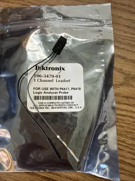 Tektronix 196-3479-01 1 Channel Leadset For Logic Analyzer Probe P6417 P6418