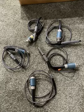 Tektronix P008 Lot Of 5 Genuine P6008 10x 100 Mhz Probe Untested