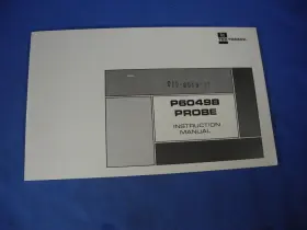 Tektronix P6049b Original Probe Instruction Manual Nice Free Shipping Tektronix P6049b Original Probe Instruction Manual Nice Free Shipping