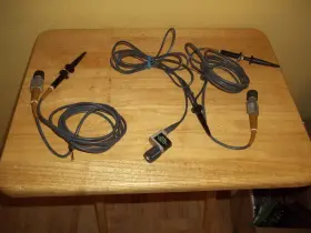 Tektronix P6053b-p6105 3-tektronix Probes Two P6105 And One P6053a