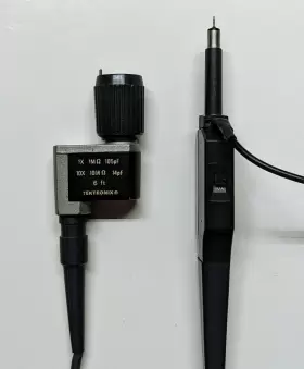 Tektronix P6062a P6062b 100 Mhz Oscilloscope Probe - Ix-10x Setting