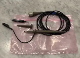 Tektronix P6129b Oscilloscope Passive Voltage Probe 100 Mhz W/accessories Tektronix P6129b Oscilloscope Passive Voltage Probe 100 Mhz W/accessories