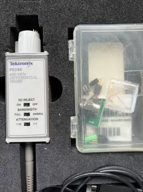 Tektronix P6246 400 Mhz Differential Probe In Box Tektronix P6246 400 Mhz Differential Probe In Box