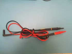 Tektronix Tl175 Fluke Red Black Twist Test Lead Set For Dvm Genuine Oem Tektronix Tl175 Fluke Red Black Twist Test Lead Set For Dvm Genuine Oem