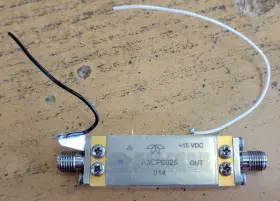 Teledyne A3cp6025 .01 To 6ghz Rf Sma Thin-film Amplifier