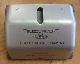 Telequipment To-66 Test Adapter To-3 And