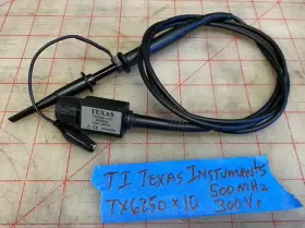 Texas Instruments Tx6250 Tx 6250 X 10 Oscilloscope Lead Probe 500mhz 300vp - Nice Usa