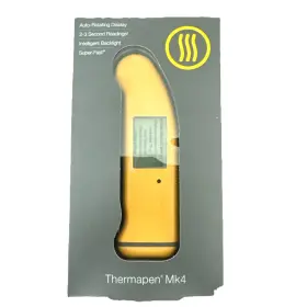 Thermoworks -234-427 Thermaworks Super-fast Thermapen Mk4 Yellow New Thermoworks -234-427 Thermaworks Super-fast Thermapen Mk4 Yellow New