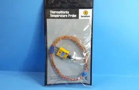 Thermoworks Ths-113-363 1pc- Temperature Probe K-type 2m Wire Exposed Junc