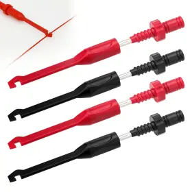 Thesiliconvalley 600609571774 4pcs 4mm Cable Clips Piercing Test Clip For Automotive And Electrical Diagnostics