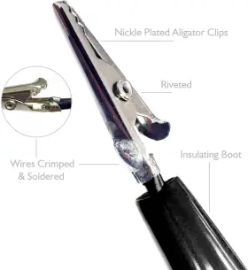 - Thi 313031061002 Tl-5 Length 36-inch Banana Alligator Lead Set - Thi 313031061002 Tl-5 Length 36-inch Banana Alligator Lead Set