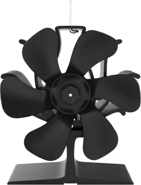 Titeck Tt1280450044 Wood Stove Fan Heat Powered Small Fireplace Non 044 Black Titeck Tt1280450044 Wood Stove Fan Heat Powered Small Fireplace Non 044 Black