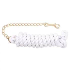 Tough 1 B00cekp720 Braided Cotton Lead Rope With Chain 8.5ft Horse Tack