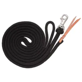 Tough 1 B00dv9btqg Tough1 14ft Black Training Lead With Triggerbull Snap Yachting Rope Horse