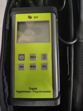 Tpi 597c1 Tested Digital Hygrometer/psychrometer Pre-owned- Free Shipping Tpi 597c1 Tested Digital Hygrometer/psychrometer Pre-owned- Free Shipping