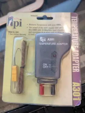 Tpi A301 Single Input K-type Temperature Adapter