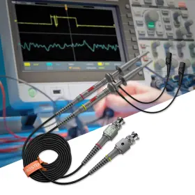 Trading Limited Psttl416-us 100mhz Oscilloscope Probes - P6100 X1 X10 With Bnc To Alligator Clip Lead Sa Trading Limited Psttl416-us 100mhz Oscilloscope Probes - P6100 X1 X10 With Bnc To Alligator Clip Lead Sa