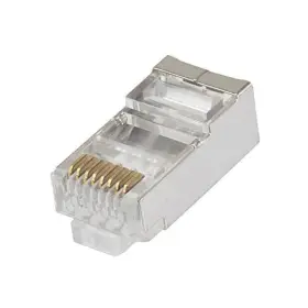 Triplett Cat6-hsps-fp Cat6 Rj45 Shielded Pass-thru Modular Connectors 50 Pack Triplett Cat6-hsps-fp Cat6 Rj45 Shielded Pass-thru Modular Connectors 50 Pack