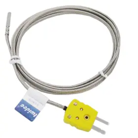 Twidec Mt-6340-c Stainless Steel K-type Sensor Probes 2m With Plug 4x30mm Temperature Range