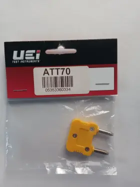 Uei Att70 Test Instruments K-type Temperature Probe Adapter New In Package Uei Att70 Test Instruments K-type Temperature Probe Adapter New In Package