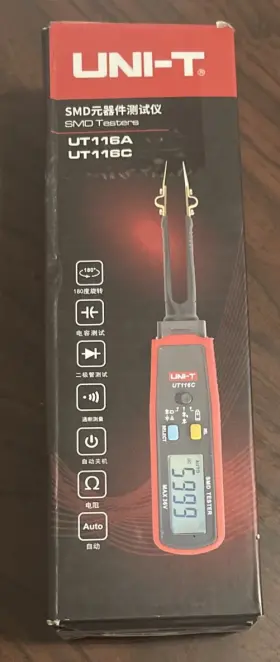 Uni-t Ut116c Uni-t Smd Tester Resistor / Capacitor Digital Multimeter