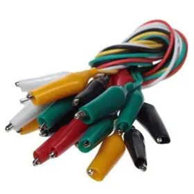 Universal Tool Autac20-565-581 10pc Insulated Test Lead With Alligator Clips Set 20 Inch