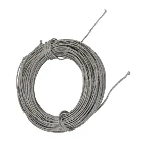Uxcell 617662545581 2.5mm Width 30m Length K-type Coiled Thermocouple Wire Silver Tone Uxcell 617662545581 2.5mm Width 30m Length K-type Coiled Thermocouple Wire Silver Tone