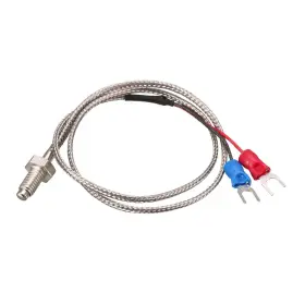 Uxcell 700955048545 4pcs Thermocouple Temperature Measurement Probe 1.64ft 0.24 Inch Thread K Type 500c