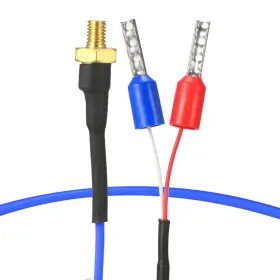Uxcell 714998777768 K Type Thermocouple Temp Sensor Probe For 3d Printer 0.12m Cable M4 Thread
