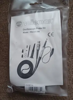 Velleman Probe100 100 Mhz Oscilloscope Probe Kit Passive 1 /10 Switchable Velleman Probe100 100 Mhz Oscilloscope Probe Kit Passive 1 /10 Switchable