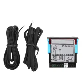 Walfront 663862296136 Solar Water Heater Digital Temperature Controller 110v 5a Black Gray