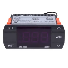 Walfront 663862332155 3000 110v-220v Digital Temperature Controller Thermostat With Black Orange Walfront 663862332155 3000 110v-220v Digital Temperature Controller Thermostat With Black Orange