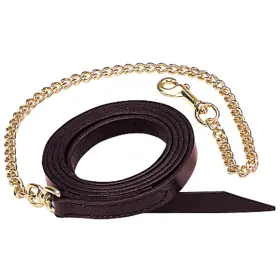 Weaver Leather B004gdgv8w Single-ply Horse Lead With Chain Mahogany 7ft