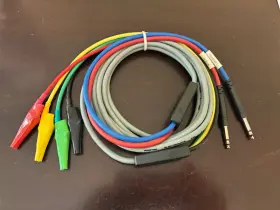 Westek Tc-16301/10 Tc-16301 Ds1 Y-bantam To Alligator Clips 10ft Test Cable Westek Tc-16301/10 Tc-16301 Ds1 Y-bantam To Alligator Clips 10ft Test Cable