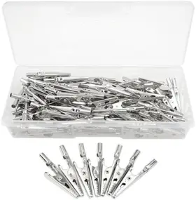 Wgcd 744759453457 Wmycongcong 100 Pcs 52mm Metal Alligator Clips Electrical Test Clamps N Wgcd 744759453457 Wmycongcong 100 Pcs 52mm Metal Alligator Clips Electrical Test Clamps N