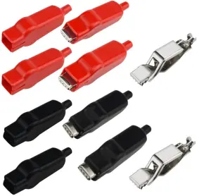 Wgcd Alligator-20a Wmycongcong 10 Pcs Insulated Alligator Clips Electric Test Clamp