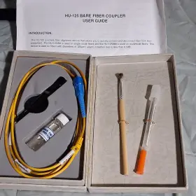 Williams Communications Hu125-sm Bare Fiber Alignment Device Sc Connector