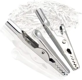 Windcloud 744759236944 24pcs 51mm Metal Alligator Clip Spring Clamps Test Line Crocodile Silver To Windcloud 744759236944 24pcs 51mm Metal Alligator Clip Spring Clamps Test Line Crocodile Silver To