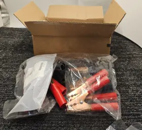 Wve Ca25-5 5 Pairs Jumper Cable 200 Amp Alligator Clamp 200a