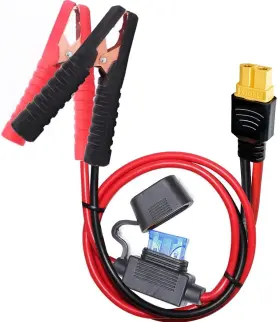 Yetor St-01 10awg Alligator Clips Xt60 Quick Release Adapter To With 2ft Yetor St-01 10awg Alligator Clips Xt60 Quick Release Adapter To With 2ft