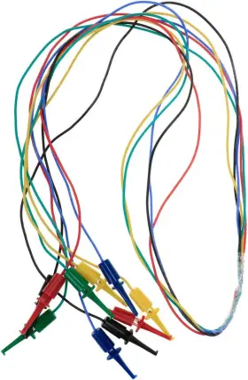 Yohii Z1806140005 Ic Test Lead 05als7 Minigrabber To Probe Leads - Pack Of 5pcs Yohii Z1806140005 Ic Test Lead 05als7 Minigrabber To Probe Leads - Pack Of 5pcs