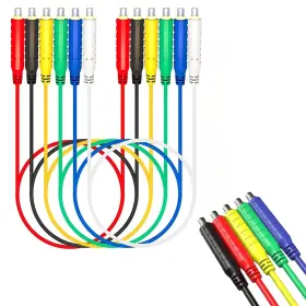 Yumhrzzsdy Yk31050 Magnetic Jumper Wires 6 Pcs Silicone Soft Flexible Test Leads For Testing 3