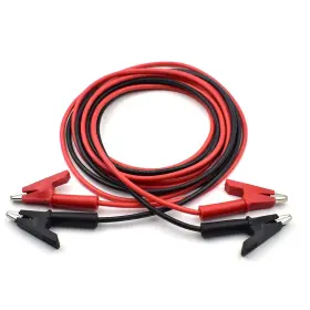 Zhenyu 2pcs-2m 2pcs 14 Awg Alligator Clips Test Leads Dual Ended Crocodile Heavy Duty Wire C Zhenyu 2pcs-2m 2pcs 14 Awg Alligator Clips Test Leads Dual Ended Crocodile Heavy Duty Wire C