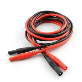 Zyamy 744678724348 2pcs Meter Test Lead Extension Male To Female Connector 4mm Banana Plug Jack Zyamy 744678724348 2pcs Meter Test Lead Extension Male To Female Connector 4mm Banana Plug Jack