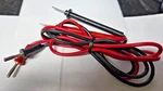 Vintage Micronta 278-704 Test Leads Red Black Straight Banana Plug 1200v. Fixed Price $23.00.
