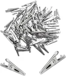 100 Pcs 35mm Metal Alligator Clips For Crafts Electrical Hobby Diy Projects. Fixed Price $16.47.